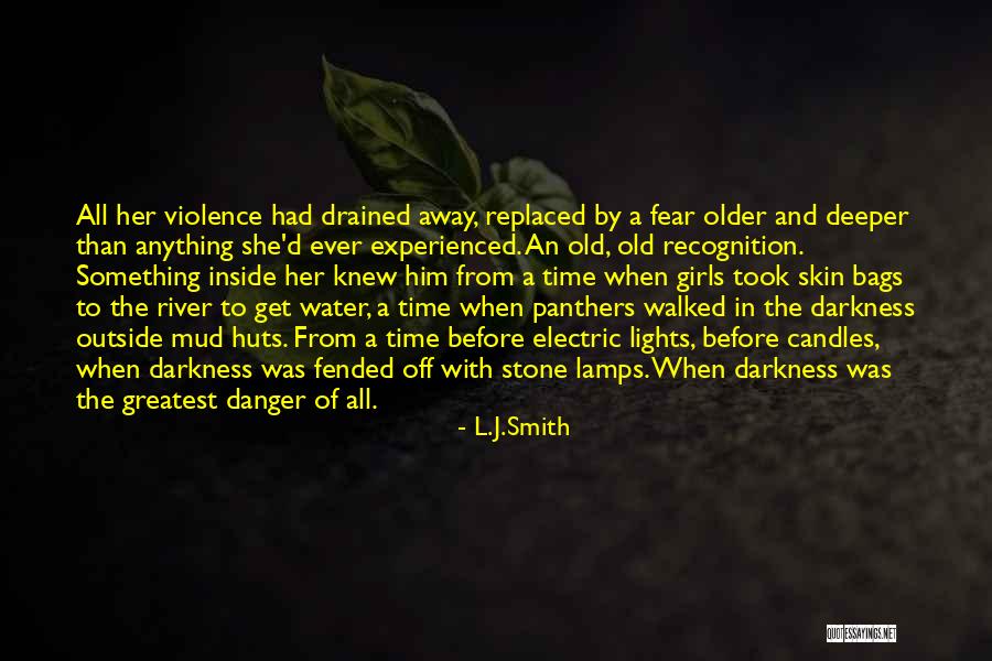 Danger And Fear Quotes By L.J.Smith Danger And Fear Quotes By L.J.Smith