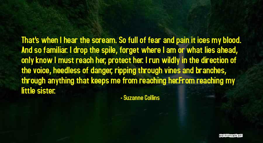 Danger And Fear Quotes By Suzanne Collins Danger And Fear Quotes By Suzanne Collins