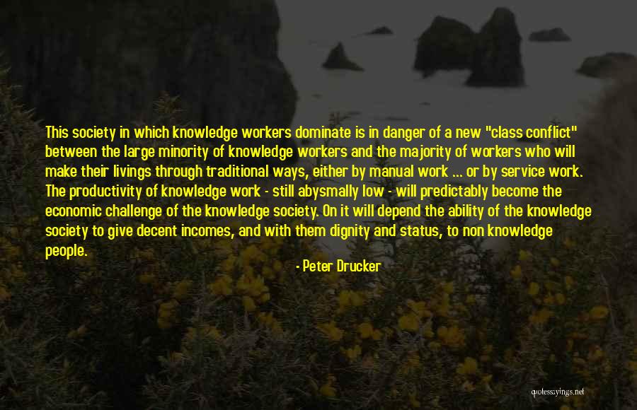 Danger Of Knowledge Quotes By Peter Drucker Danger Of Knowledge Quotes By Peter Drucker