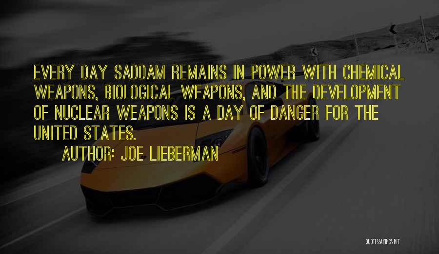 Danger Of Power Quotes By Joe Lieberman