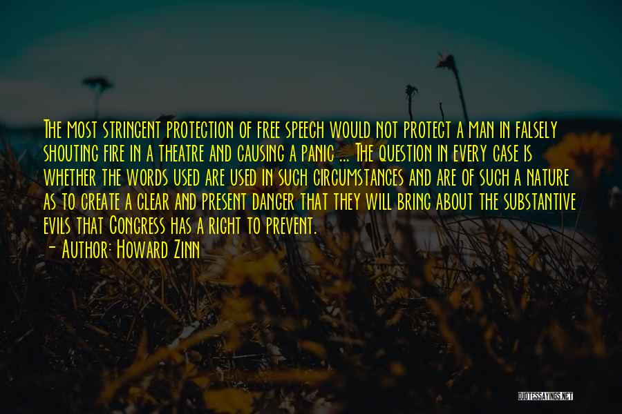 Danger Of Words Quotes By Howard Zinn