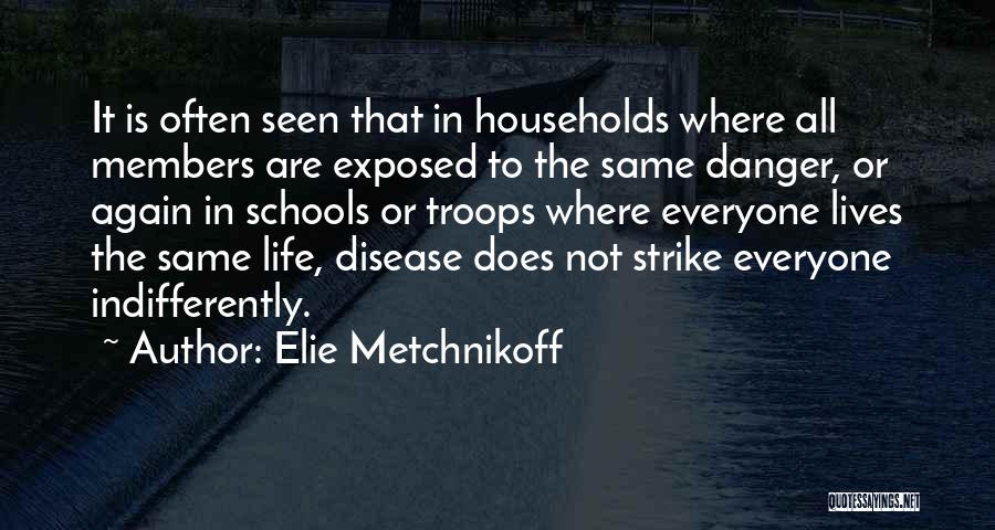 Danger Quotes By Elie Metchnikoff