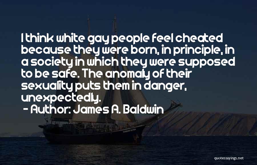 Danger Quotes By James A. Baldwin