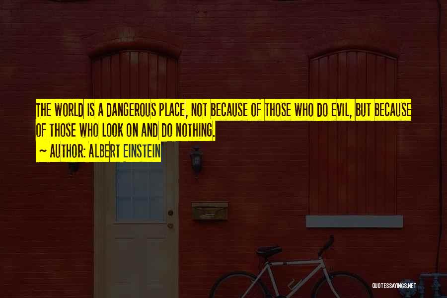 Dangerous Dog Quotes By Albert Einstein