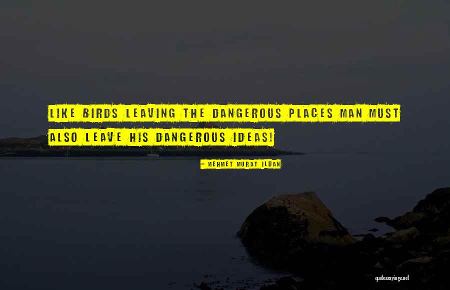 Dangerous Ideas Quotes By Mehmet Murat Ildan Dangerous Ideas Quotes By Mehmet Murat Ildan