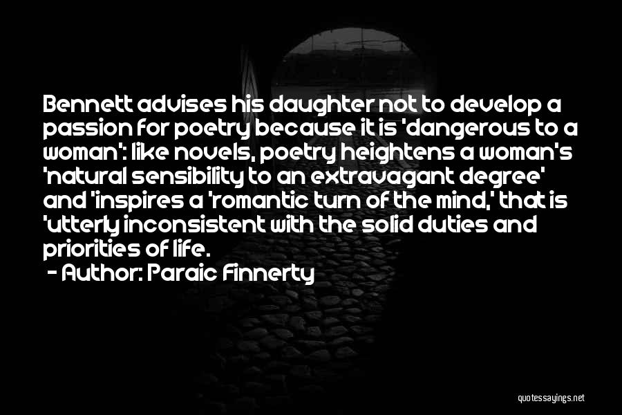 Dangerous Woman Quotes By Paraic Finnerty