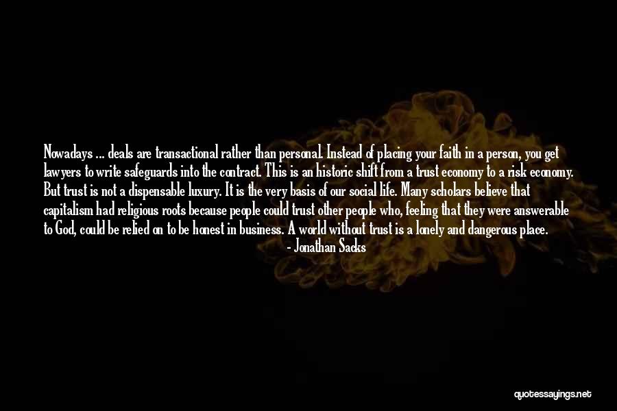 Dangerous World Quotes By Jonathan Sacks Dangerous World Quotes By Jonathan Sacks