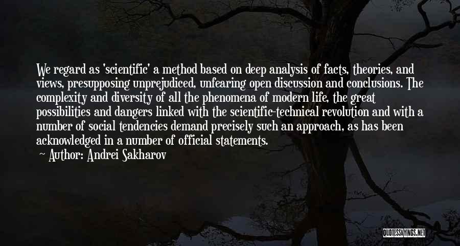 Dangers Of Science Quotes By Andrei Sakharov