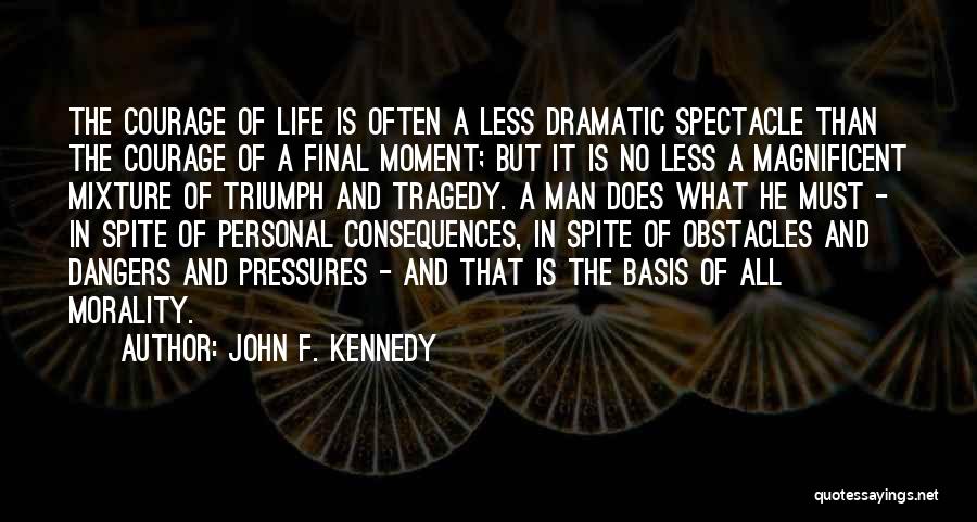Dangers Quotes By John F. Kennedy