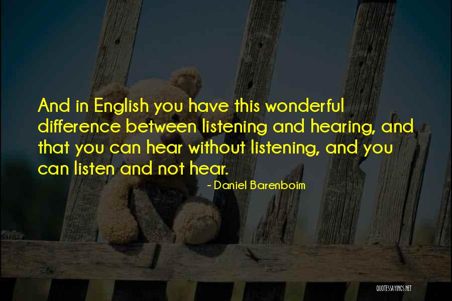 Daniel Barenboim Quotes 1326383