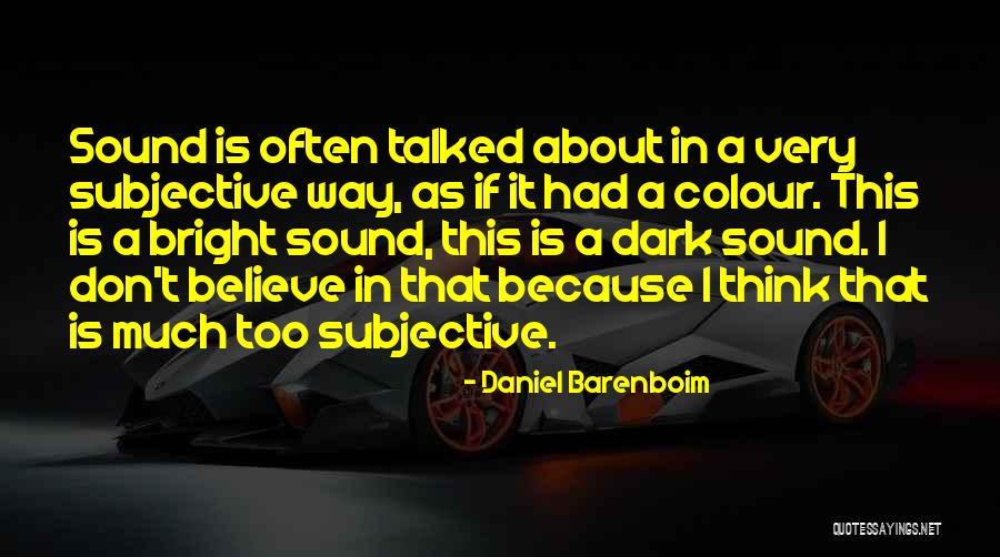 Daniel Barenboim Quotes 855869 Daniel Barenboim Quotes 855869