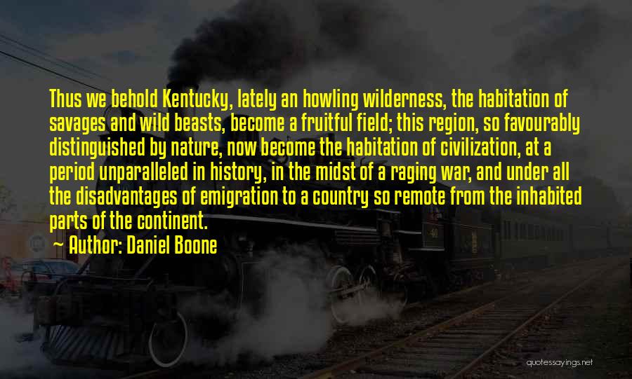 Daniel Boone Quotes 198395