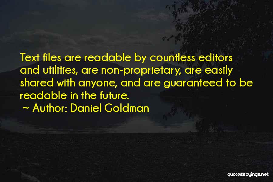 Daniel Goldman Quotes 754986