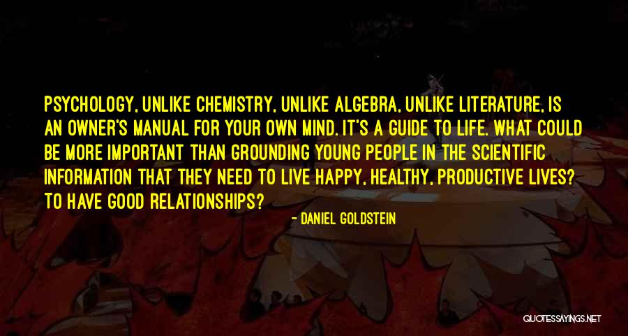 Daniel Goldstein Quotes 2080661