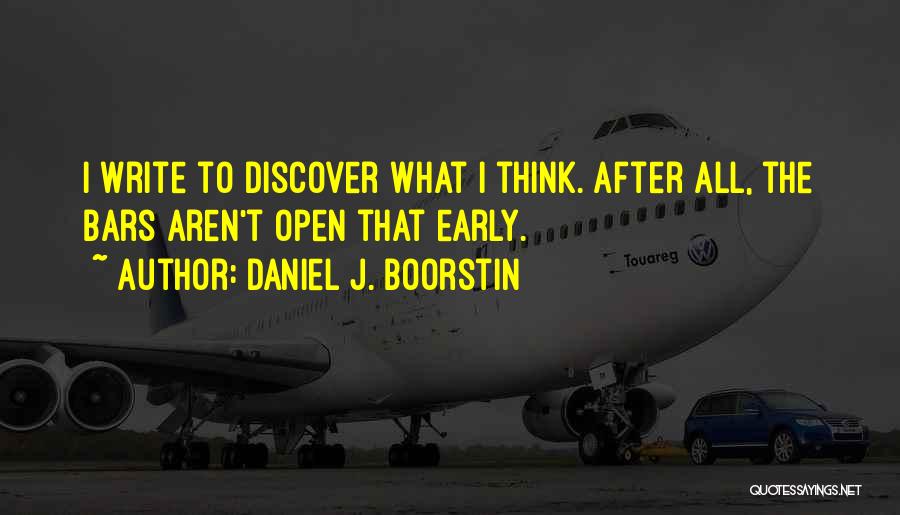 Daniel J. Boorstin Quotes 322447