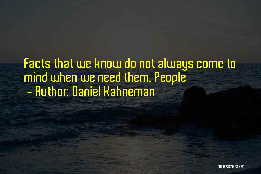 Daniel Kahneman Quotes 423001