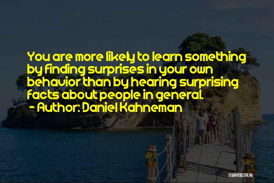 Daniel Kahneman Quotes 571869