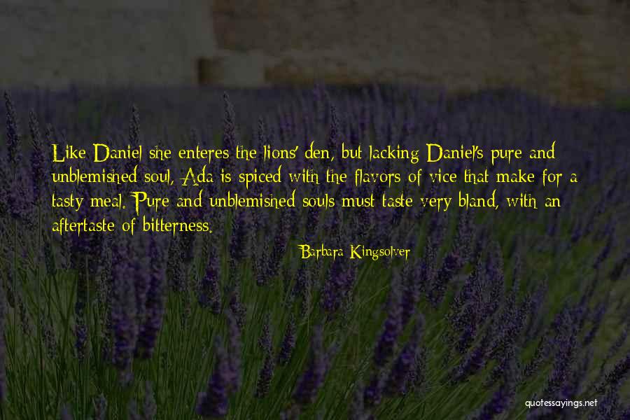 Daniel Lions Quotes By Barbara Kingsolver Daniel Lions Quotes By Barbara Kingsolver
