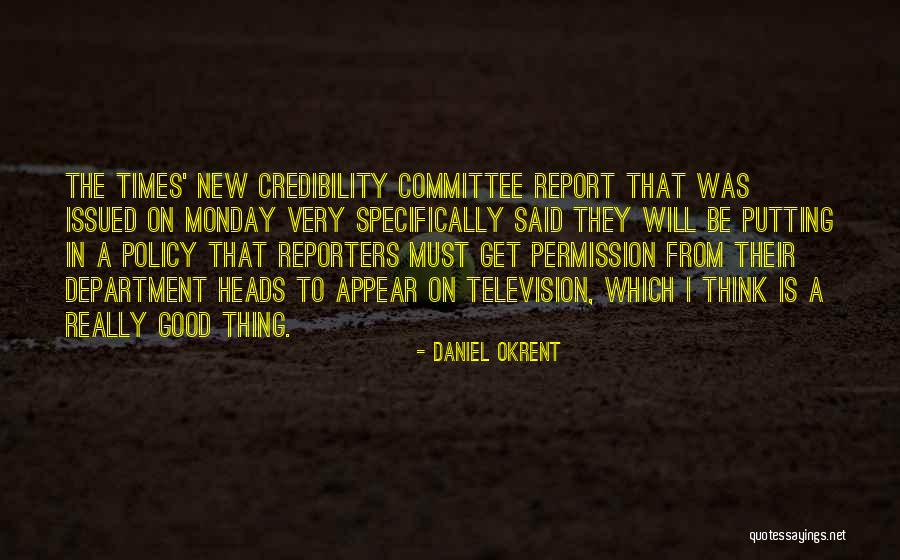 Daniel Okrent Quotes 1990306