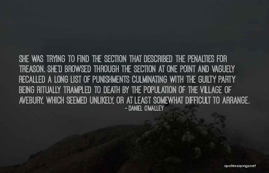 Daniel O'Malley Quotes 1199936