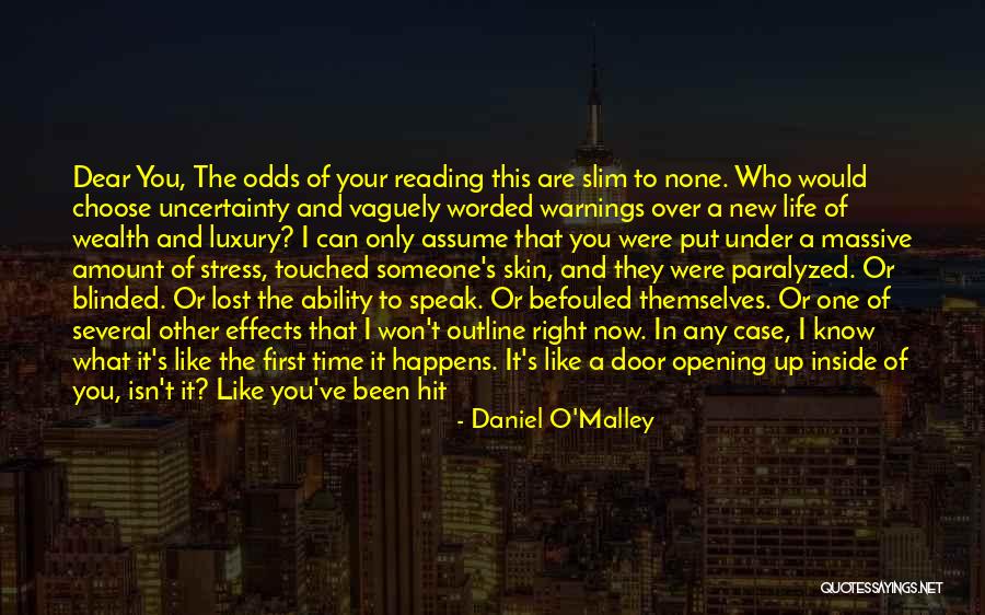 Daniel O'Malley Quotes 1223283 Daniel O'Malley Quotes 1223283