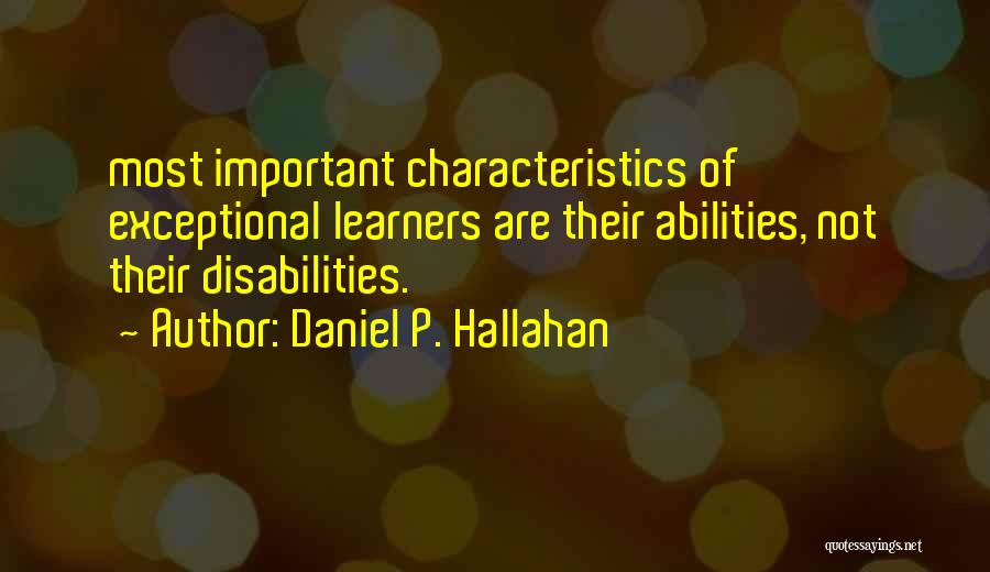 Daniel P. Hallahan Quotes 693728