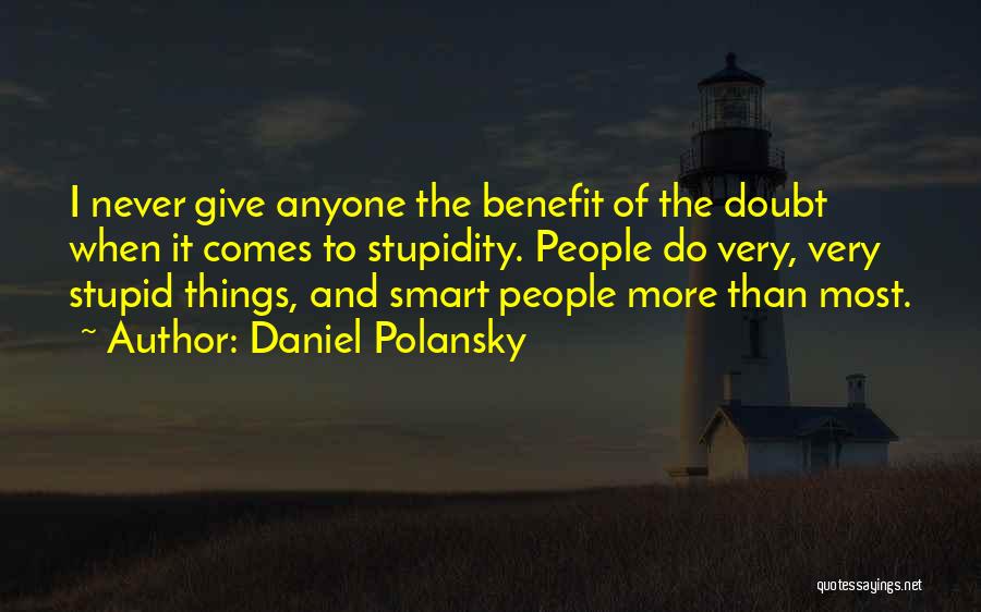 Daniel Polansky Quotes 699704