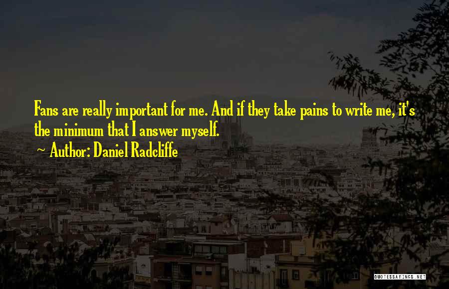 Daniel Radcliffe Quotes 384517