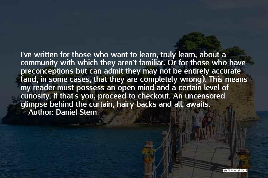 Daniel Stern Quotes 79629