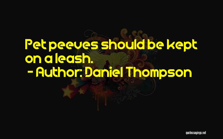 Daniel Thompson Quotes 2205489