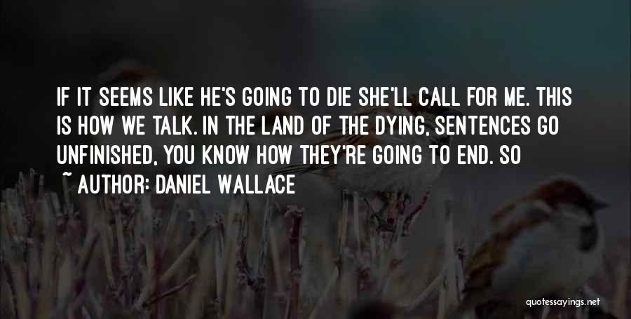 Daniel Wallace Quotes 1295189