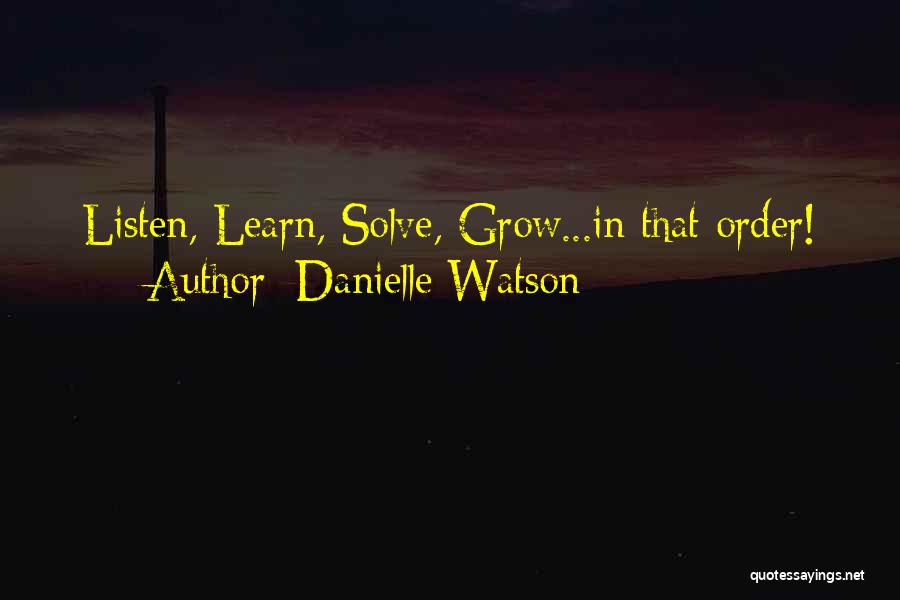 Danielle Watson Quotes 1257395