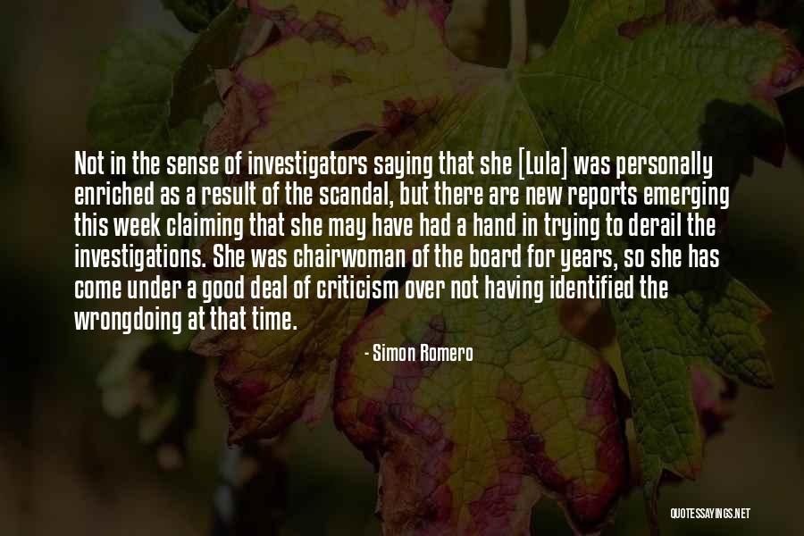 Danison Management Quotes By Simon Romero Danison Management Quotes By Simon Romero