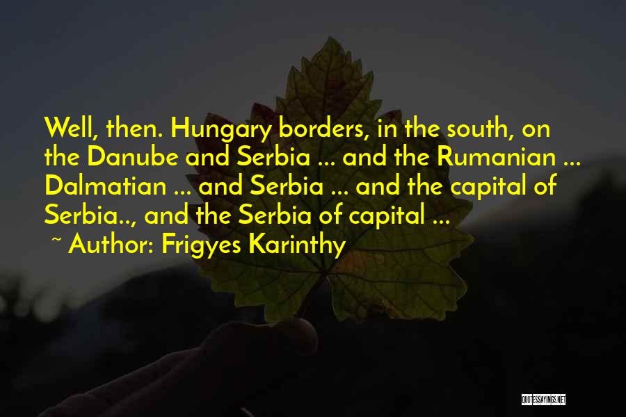 Danube Quotes By Frigyes Karinthy
