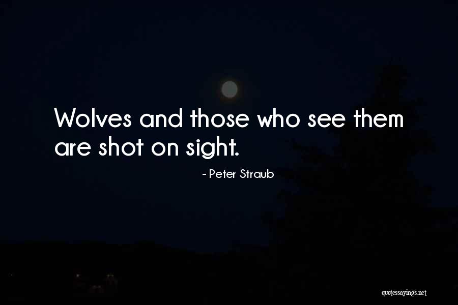 Danuser Parts Quotes By Peter Straub