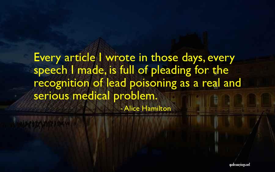 Danzabairo Quotes By Alice Hamilton Danzabairo Quotes By Alice Hamilton