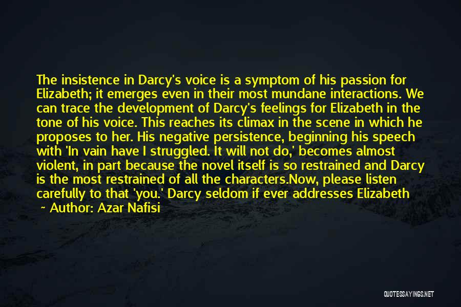 Darcy And Elizabeth's Love Quotes By Azar Nafisi