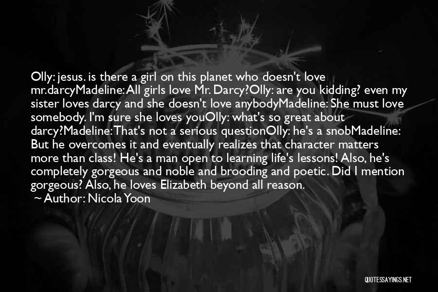 Darcy And Elizabeth's Love Quotes By Nicola Yoon