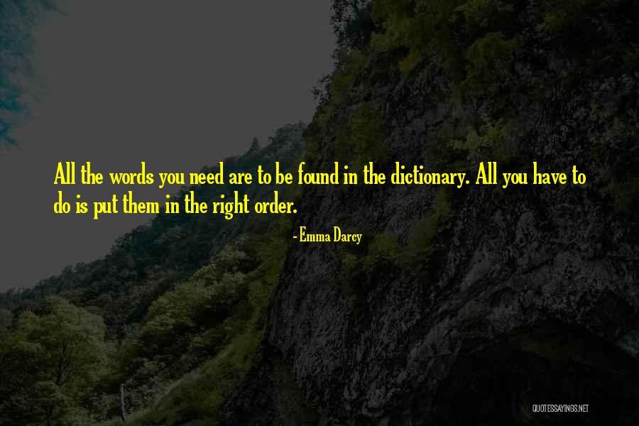 Darcy Quotes By Emma Darcy Darcy Quotes By Emma Darcy