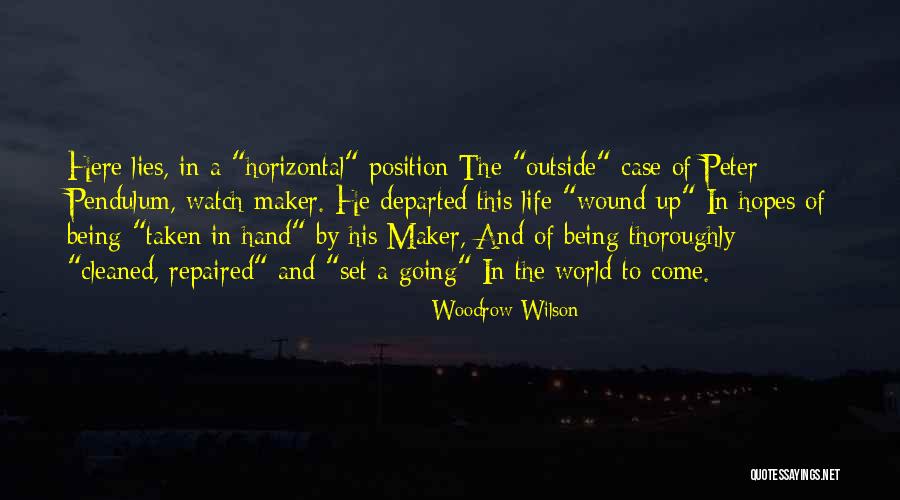Dardzinski Method Quotes By Woodrow Wilson Dardzinski Method Quotes By Woodrow Wilson