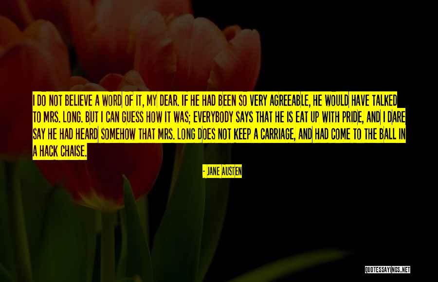 Dare To Believe Quotes By Jane Austen Dare To Believe Quotes By Jane Austen