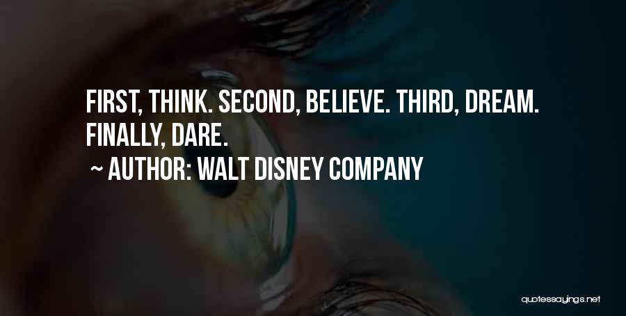 Dare To Dream Inspirational Quotes By Walt Disney Company