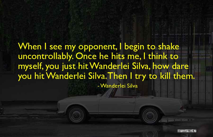 Dare To Try Quotes By Wanderlei Silva