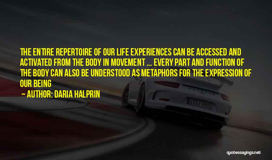 Daria Halprin Quotes 980129