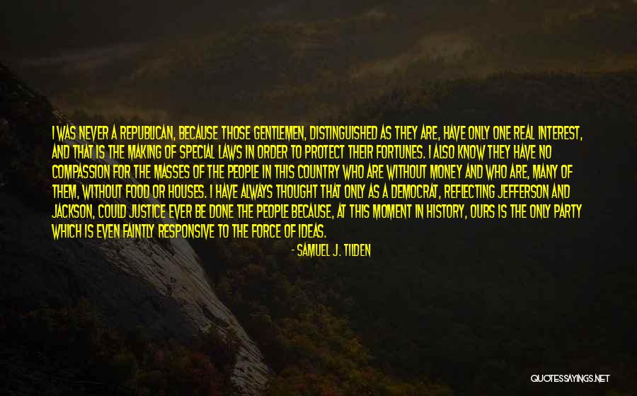 Darine Hadchiti Quotes By Samuel J. Tilden Darine Hadchiti Quotes By Samuel J. Tilden