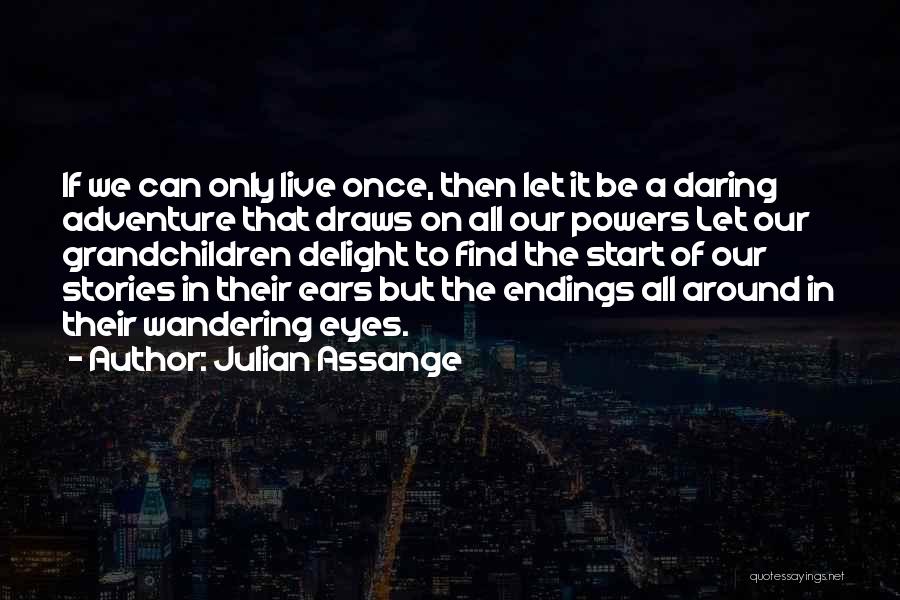 Daring Adventure Quotes By Julian Assange