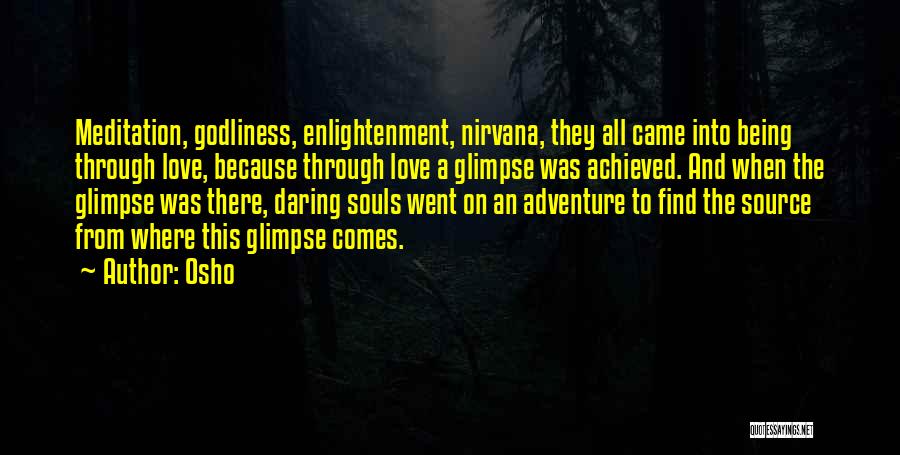 Daring Adventure Quotes By Osho