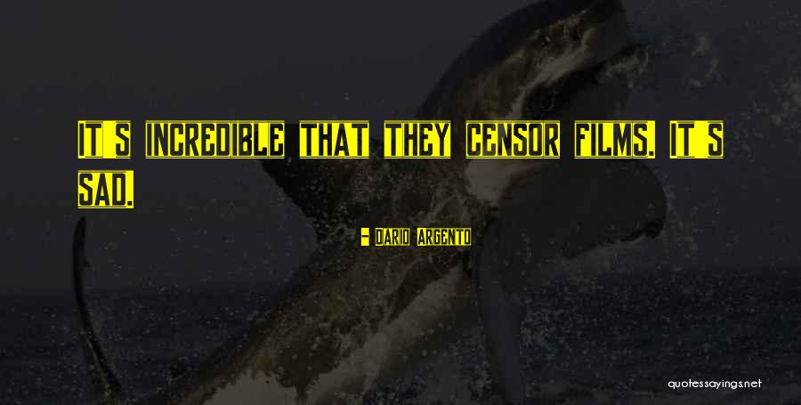 Dario Quotes By Dario Argento Dario Quotes By Dario Argento