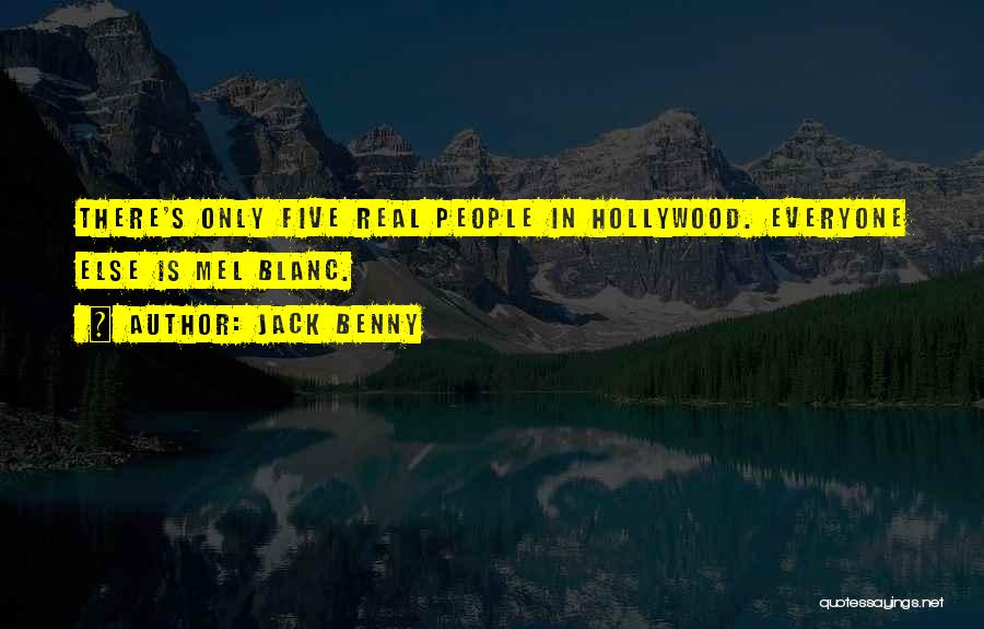 Daripada Dalam Quotes By Jack Benny