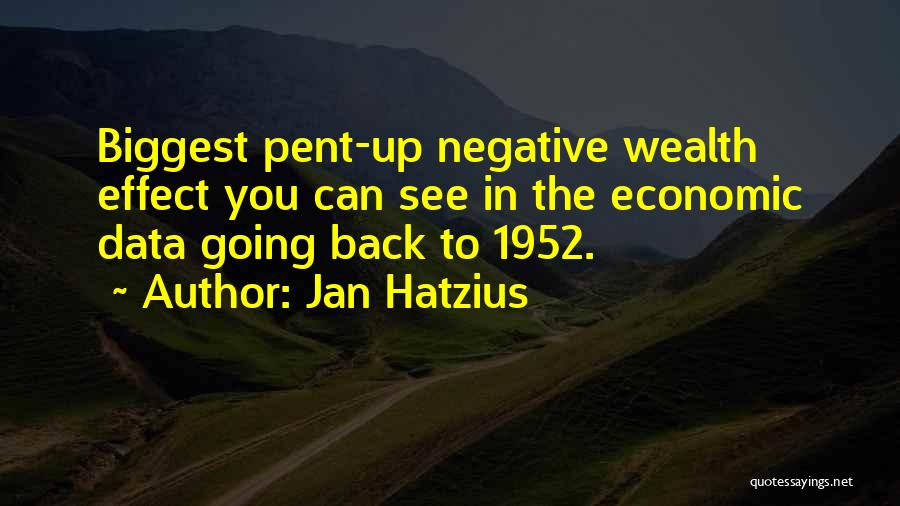 Daripada Dalam Quotes By Jan Hatzius